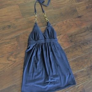 Victoria Secret Navy Halter Dress